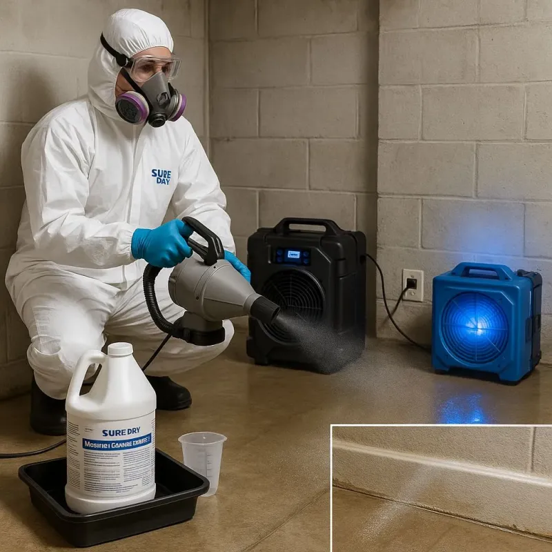 Sanitization and Odor Removal process in Williamstown, MA